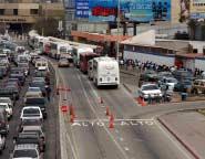 Transportation The border crossings between the United States and Mexico are the busiest in the world.