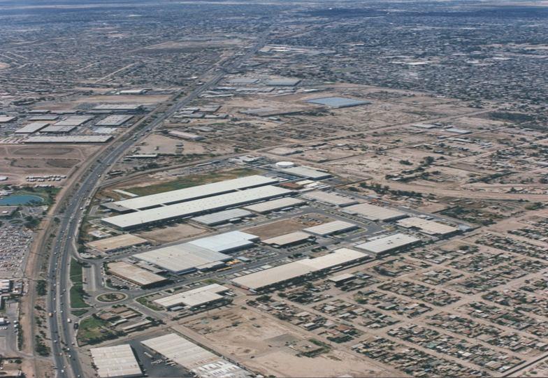 Industrial Parks Tijuana: 50 industrial parks. Mexicali: 25 industrial parks.
