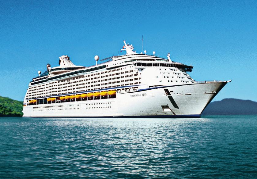 ADVENTURE OF THE SEAS Tonnage: 142,000 4-day Bahamas (round trip from Miami) Nassau, Coco Cay Apr.