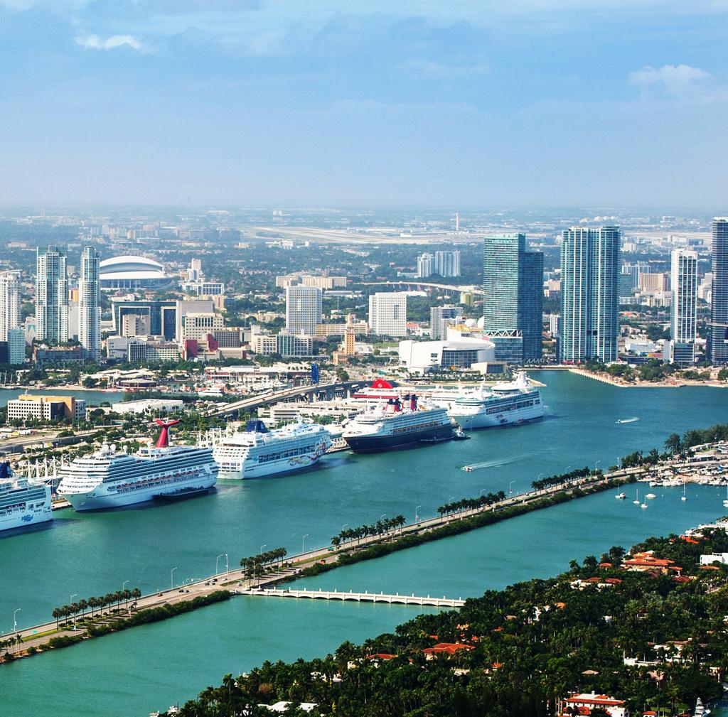 C U S TO M E R SERVICE At PortMiami, excellent customer service is a top priority. The Port is fully engaged in a comprehensive initiative to ensure that customer expectations are exceeded.