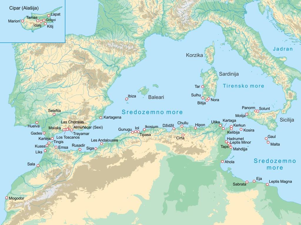 Osim toga, Šifman je istaknuo da je zapravo bilo tri Kart-Hadaša za vrijeme feničke (i kartaške kolonizacije) afrički grad Kartaga, Kart-Hadašt kod Kitija na Cipru i Kart-Hadašt u Iberiji (današnja