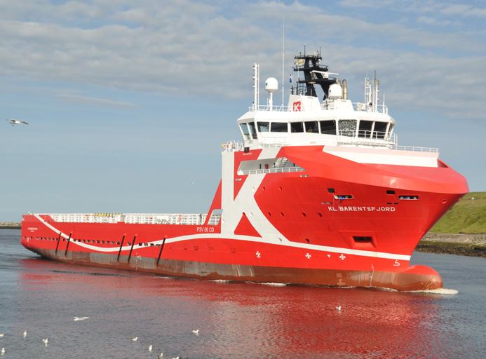 further one-year options available. Both contracts will be commencing this quarter. The Normand Server and Normand Supporter (pictured) were delivered by STX (VARD) Langsten in 2011 and 2012.