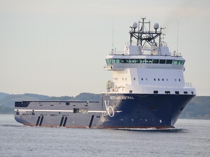 Aquamarine has recently left layup in Norway.