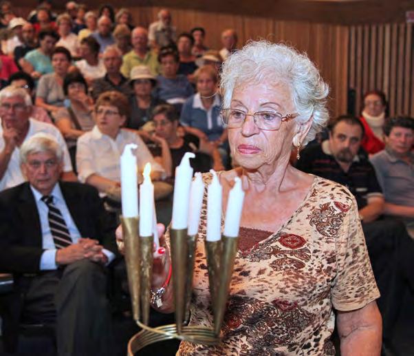 In July 2012, Yad Vashem held a special memorial event to commemorate 70 years since the deportation of Polish Jews to the death camps.