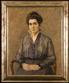 Max Liebermann (1847-1935) Portrait of Caecilie Markus, 1918 Oil on canvas Collection of the Yad Vashem Art Museum, Jerusalem Anonymous gift Museum Collections and Exhibitions Yad Vashem's unique