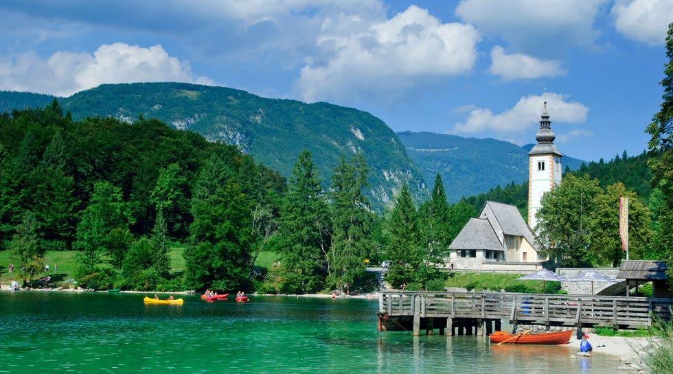 Lake Bohinj Lake Bohinj, or Bohinjsko jezero in German, is one of the largest lakes in Slovenia and located in the Bohinj Valley of the Julian Alps.