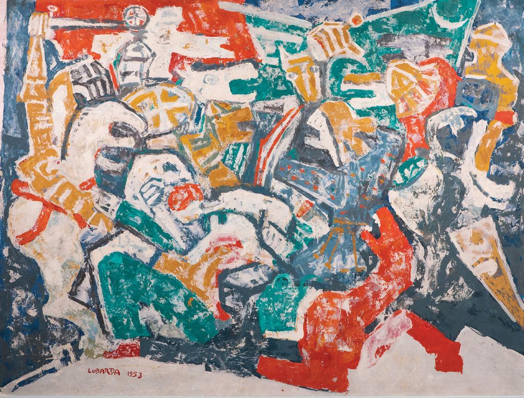 У фокусу У фокусу за месец јун је слика Косовски бој Петра Лубарде, која нас својим тематским садржајем подсећа на важност очувања сећања на овај значајан историјски тренутак.