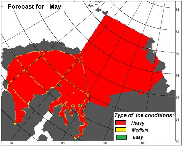 Issued 10 May 2016 30-Day Forecast of Sea Ice Contitions