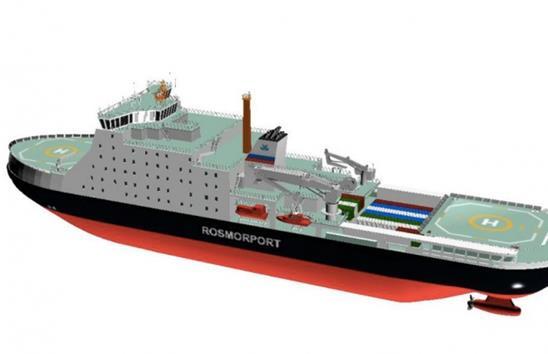 Russia s New-Generation Diesel Icebreakers Diesel Icebreaker Project 22600 (LK-25): The Baltic Shipyard is constructing the world s