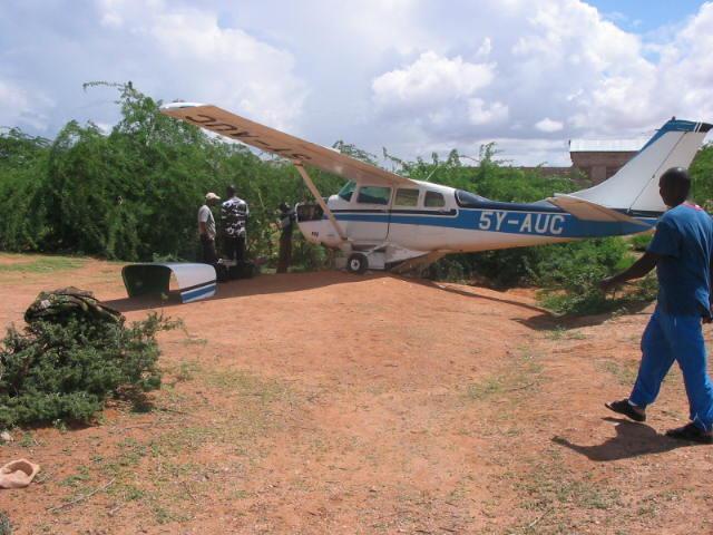 SYNOPSIS The Air Accident Investigation Department was informed of the incident at Mandera on 9 th November 2006 by the pilot.