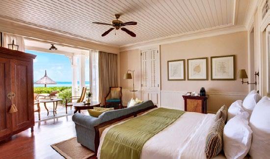 ACCOMMODATION Discrete village design with 20 separate villas of 6 or 8 rooms 158 spacious rooms with beautiful sea or river views Room decor inspired by the French colonial period Category No.