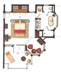 ROOMS PLANS* Deluxe Room *Indicative plans- Non contractual Junior Suite ROOMS & SUITES