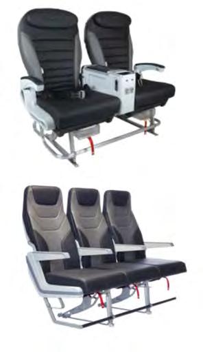FeatherWeight 3050 premium class seat designed to offer luxury and comfort for long haul premium economy and short haul premium cabins