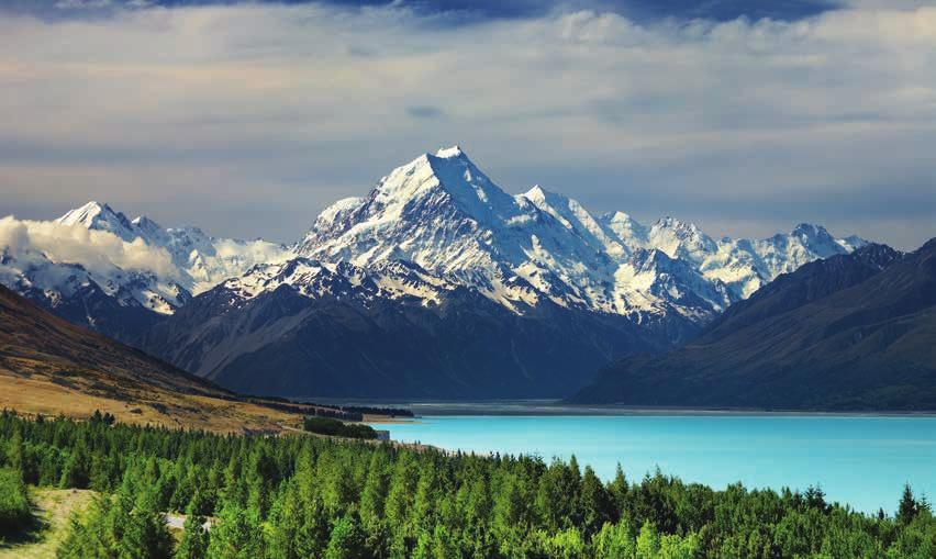 S T A N F O R D T R A V E L / S T U D Y NEW ZEALAND BY PRIVATE AIR MAGNIFICENT MOUNTAINS,