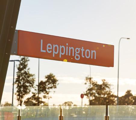the community, activity and industry across Austral and Leppington North 54k HEALTH UPGRADED NEW
