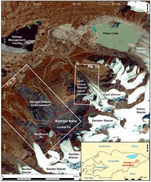 glacier surges Surges initiated by external causes: mining