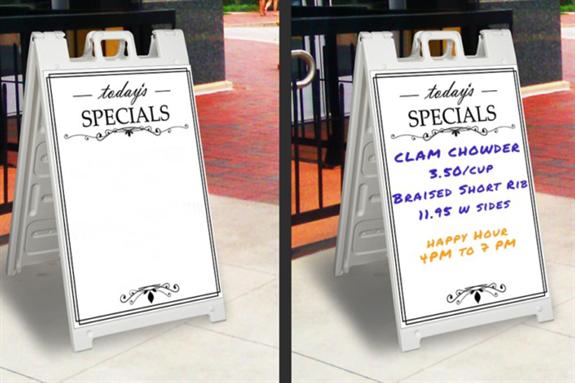 SIGNICADE SIDEWALK SIGNS *Shipping is $24.