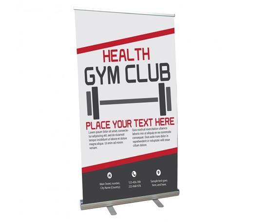 RETRACTABLE TRADE SHOW BANNERS 33 x 81 Retractable Banner $114 47 x 81
