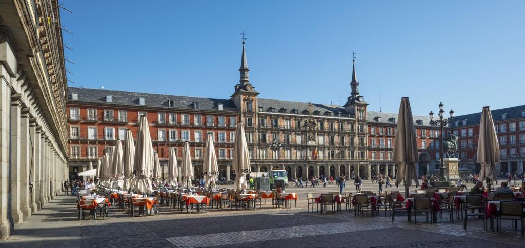 VISIT SPAIN FEEL MADRID IN 3 DAYS AND 2 NIGHTS Feel Madrid, its atmosphere, its history, its people, taste its gastronomy, walk through its streets and gardens, visit its museums, palaces, feel its