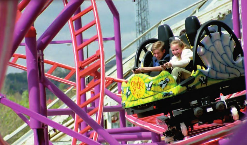 S-Car! Matchless riding enjoyment thanks to sensational coaster dynamics! Entertainment for the whole family and all age groups! Intense speed sensation with fantastic views!