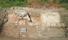 Hrvatski arheološki godišnjak 3/2006 Kaštelina, sonda 8 sektor 2000 (foto: A. Chavarria) sektora izgrađeno je suhoziđe.
