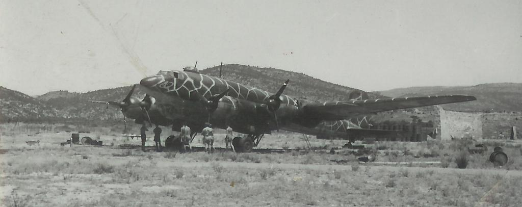 FW200 CONDOR, Rhodes, 1945 My late father served in the SAAF during WWII.