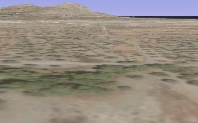 Google Earth pan: S road,
