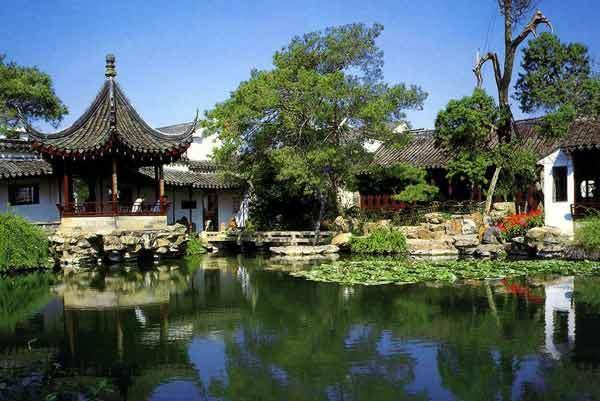 Silk Spinning Factory. The Garden of the Master of Fishing Nets is recognized with other classical Suzhou gardens as a UNESCO World Heritage Site.