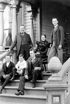 History of Belleville Park Resort The Pendray Family on the front steps of the Gatsby Mansion, circa early 1900's In 1875 William J. Pendray came to Victoria, B.C.