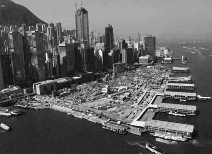developments. Central and Wanchai Reclamation to form a piece of land of about 20 hectares in size at the geographical, financial and political centre of Hong Kong.