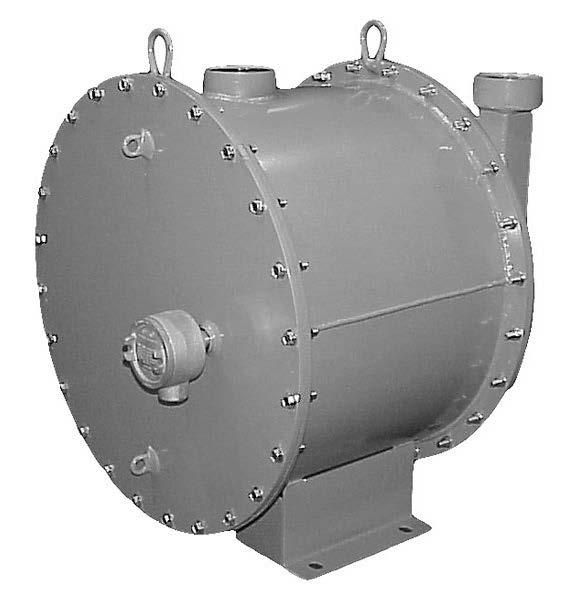 HB-LC-3316-3/4 UL, CSA, Class 1 Group D explosion-proof fan cooled, epoxy coated, with LTI CHRISTO-LUBE MCG-134, #2 consistency bearing lubrication, with bearings that can be relubricated on 3HP and