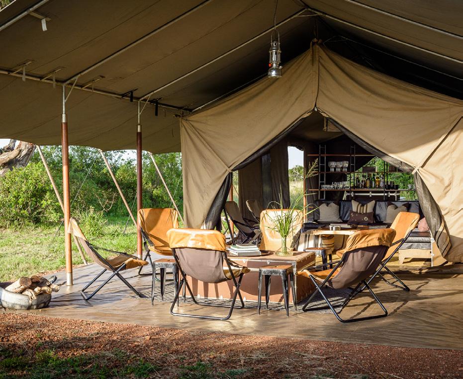 SINGITA EXPLORE Accommodation An unfiltered yet luxurious tented camp experience on the magical Serengeti plains.