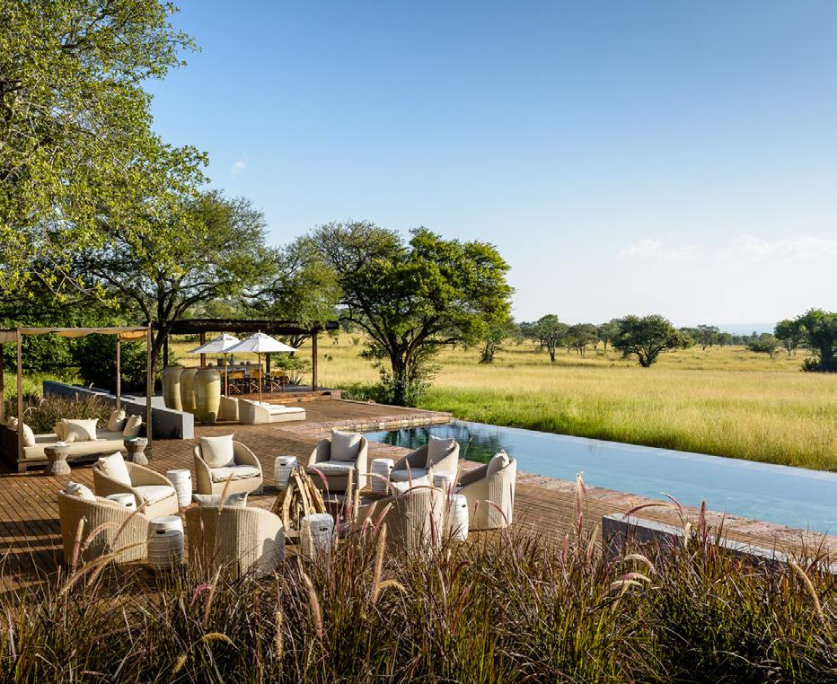 SINGITA SERENGETI HOUSE Accommodation On the slopes of Sasakwa Hill, this retreat delivers a relaxed and carefree stay.