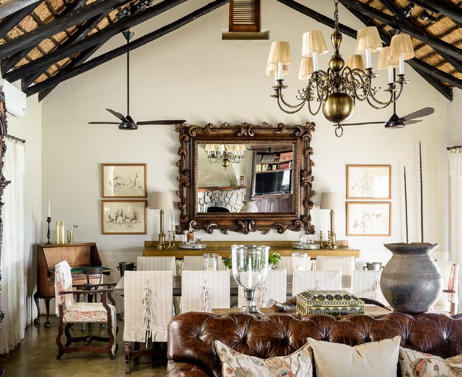 SINGITA CASTLETON Accommodation Combining the best elements of a private safari lodge with the rustic charm of a country farmhouse.