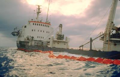 Stranding + cargo spill: Fenes, Corsica, 1996 Cargo vessel ashore