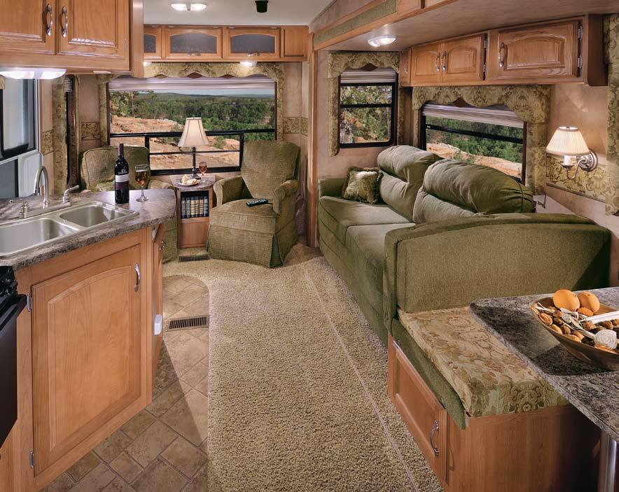 The 276 RLS in Bayleaf boasts incredible looks and elegant style.