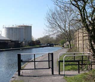 alternative routes along  Utilities The towpath contains a large number of buried services such as National Grid