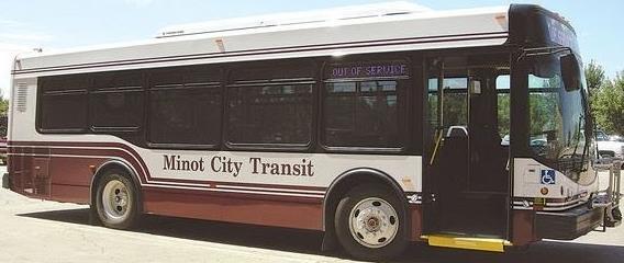 Minot City Transit General Information And Route Schedule Operating Hours 7:00 AM to 7:00 PM Monday-Friday
