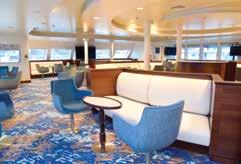 CATEGORY 1: Main Deck #301-306 Cabins feature two lower single beds that can convert to a Queen, a writing desk, and two portholes.