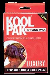 Reusable Hot & Cold Packs Koolpak Luxury Reusable Hot & Cold Retail Pack Great for treating a