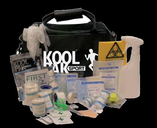 Supplied in a quality waterproof touchline bag which has ample space to carry all your medical supplies Sports First Aid Kits BEST SELLER RRP: