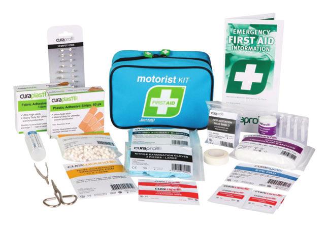 $32.50 Motorist Kit Compact Series - Motorist Code: FANCM30 The handy medical tool for every vehicle. Compact case design to fit into most vehicles gloves boxes or under seats.