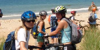 Bike Touring Island Adventure Ages: 11 to 13 Cost: $1,575 7 Days Martha s Vineyard and Nantucket provide the perfect setting for a summer bike trip.
