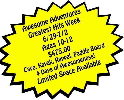 Luke Parrish Awesome Adventures 1 (Ages 8-9) 7/27-7/31 8/3-7 Awesome