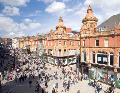 The current offer in Leeds 4 million sqft of retail in the city 6 separate centres Dropped from 5 th to 7 th in retail hierarchy (since