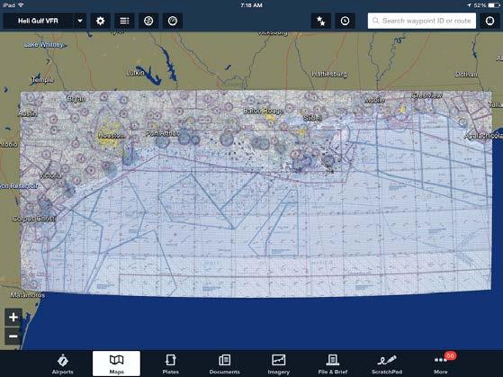 US Gulf of Mexico VFR