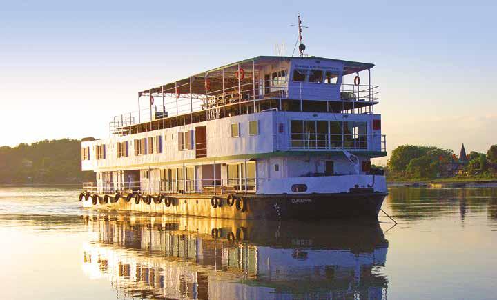 RV CHARAIDEW II We are delighted to have chartered the RV Charaidew II for our scenic cruises along the Brahmaptura River in 2019 and 2020.