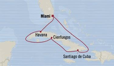 Cocierge US$4,299 US$3,299 Verada US$3,999 US$2,999 Cuba ports of call pedig cofirmatio.