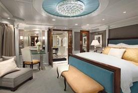 A1 A2 A3 A4 CONCIERGE LEVEL VERANDA STATEROOM Ejoy the magificet view from your private verada ad access to the exclusive Cocierge Louge, amog