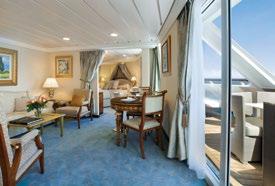 A1 A2 A3 CONCIERGE LEVEL VERANDA STATEROOM These tasteful 20-square-metre staterooms feature rich decor ad the added luxury of exclusive Cocierge Level
